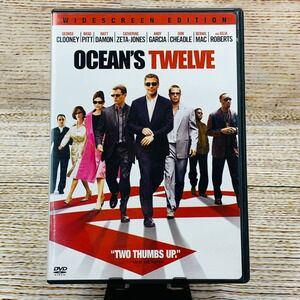 Ocean's Twelve [2004 DVD] Widescreen Edition George Clooney Brad Pitt Matt Damon